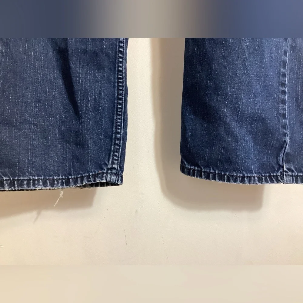 Levi's 505 Regular Fit Distressed Jeans Size 34x29